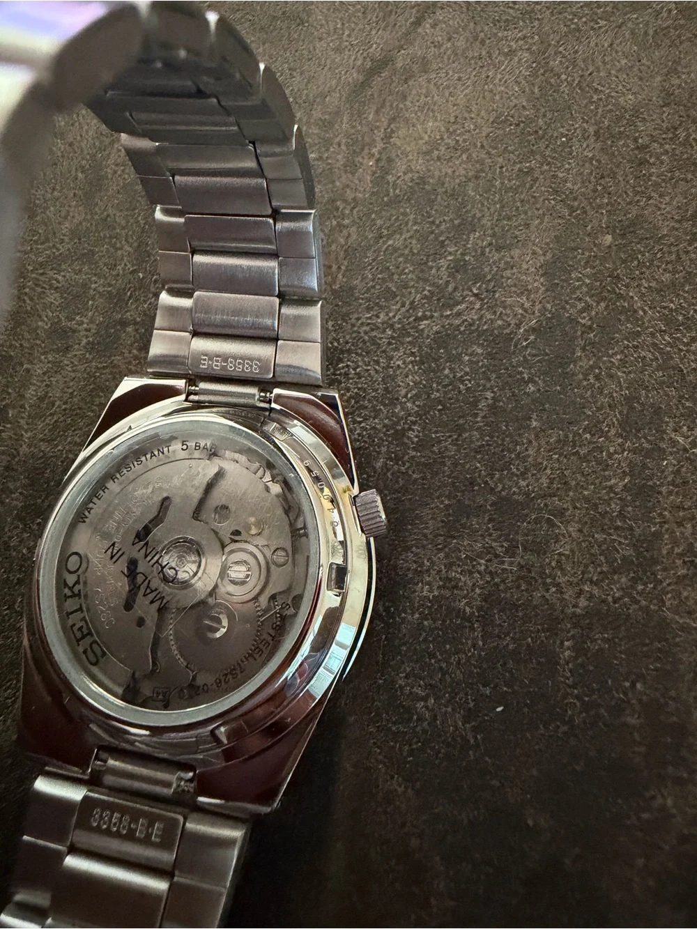 Wearable metal watch bracelet